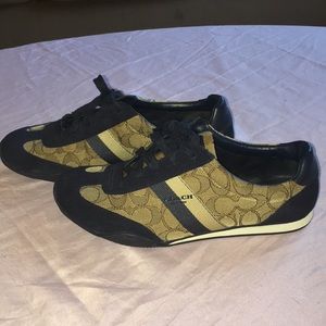Authentic coach sneakers woman size 9 1/2